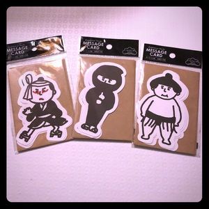 Japanese Style Message Cards